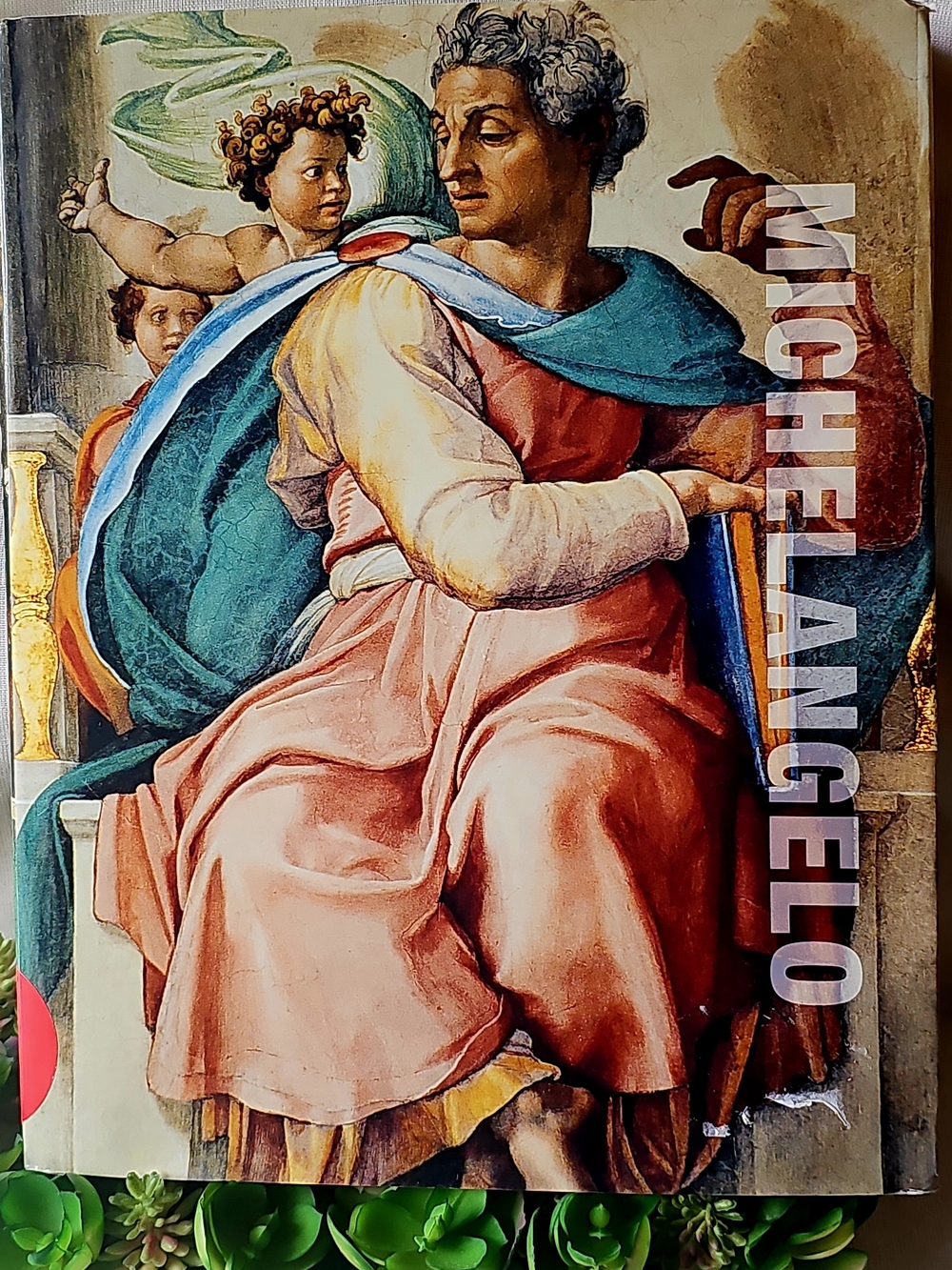Michelangelo Hardcover Coffee Table Book With Dust Jacket